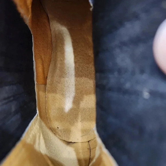 La Barca Leather Slip-on Boots , Camel , US Men's 10, Mexico 28.5 - Picture 8 of 9